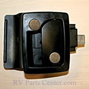 Trimark Door Latch Lock Black 60-251 with Dead Bolt, Trimark 60-251blk
