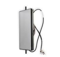 Right Mirror Head-Flat Glass, Remote, Heated, Lighted, Stainless Steel, Passenger Side, Velvac V514380014