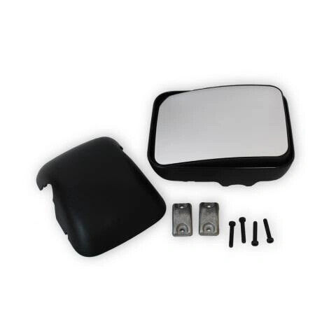 Mirror Head-Convex Glass, Manual, Black, Velvac V564281001