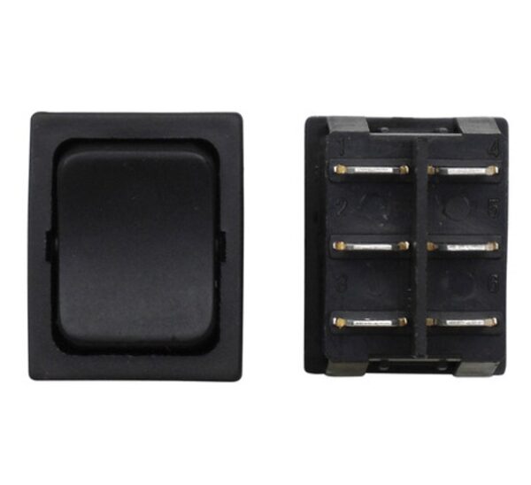Valtera DG415VP Momentary Switch Black On/Off/On