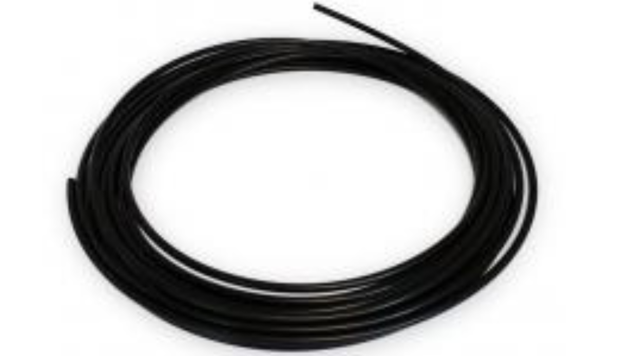 Nylon Tubing, Black 100′ Coil Length, Velvac 020057