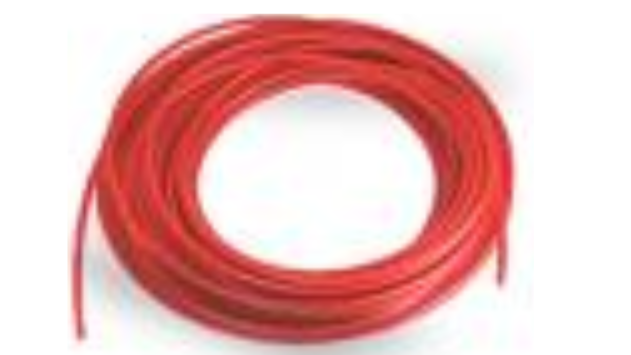 Nylon Tubing, Red 1000' Coil Length, Velvac 020154-6