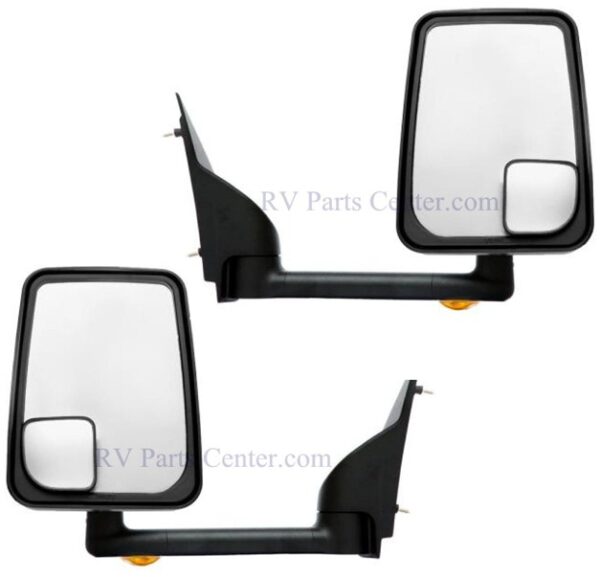 Standard Series, Ford E, 96" Body, Black, Heated, Velvac 714509