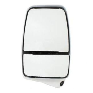 Deluxe Mirror Head in White, HCamera, Passenger Side, Velvac 719928