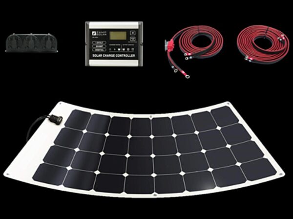 100 Watt Flexible Solar Panel Kit, Zamp Solar ZS-100F-30A-DX