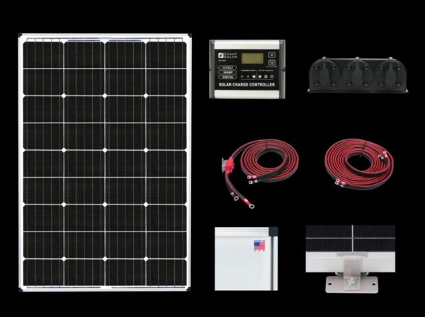 100 Watt RV Solar Panel Kit, Zamp Solar ZS-US-100-30A-DX