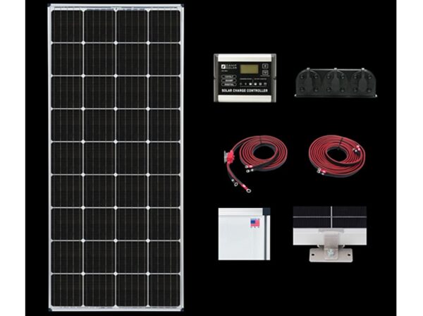 160 Watt RV Solar Panel Kit, Zamp Solar ZS-US-160-30A-DX
