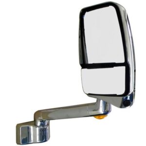 Passenger Side RV Mirror, Chrome with Camera 14 inch,  Velvac 719922