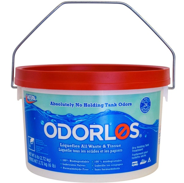 Odorlos Dry, 6lb Tub w/ 2 oz. Measuring Scoop – Valterra V77012