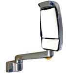 Passenger Side RV Mirror with Camera, 17 in arm, Velvac 719498
