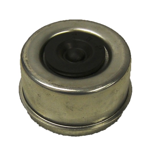 Trailer Wheel Bearing Dust Cap, Lubed, for 7000-8000 lbs capacity Axles; AP Products 014-127300