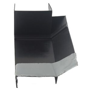 Slide Out Corner Guard; 4.5 inch x 2.5 inch; Black; Left Notched; AP Products 018-1161-LH Slide Out Corner Guard; 4.5 inch x 2.5 inch; Black; Left Notched; AP Products 018-1161-LH