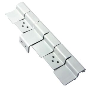 Entry Door Hinge; 6 Leaf; White: AP Products 015-198295