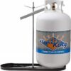 5 Gallon RV Dual Tank Trailer Rack Complete, Flame King 06-0906