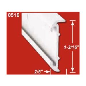 Short Lip Insert Trim Molding; 8 feet length; Mill Finish; Aluminum; AP Products 021-51603-8 Short Lip Insert Trim Molding; 8 feet length; Mill Finish; Aluminum; AP Products 021-51603-8