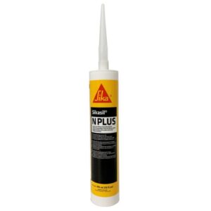 Caulk Sealant; Sikasil; 10 oz; Aluminum Gray; AP Products 017-415697