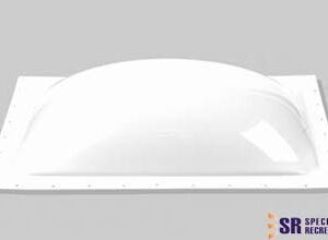 14 inch x 30 inch Skylight - White, Bri-Rus SL1430W