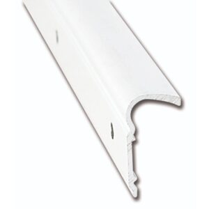 Non-Insert Roof Rim Trim Molding; 1-1/8 In x 1/2 In x 8 Ft; Mill Finish; AP Products 021-51103-8