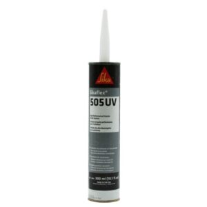 Sikaflex-505 UV Caulk Sealant; 10.1 oz; White; Single; AP Products 017-415763
