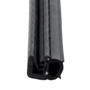 Door Window Channel Seal; Single Bulb; Mounts w/Slide on Clip; AP Products 018-1509