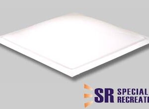18 inch x 18 inch Skylight - White, Bri-Rus SL1818W