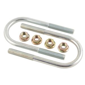 Axle U Bolt Kit; 4 Inch Length; AP Products 014-139737-2