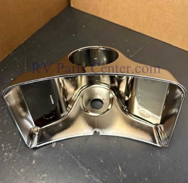 2030 Chrome Mirror Base Cover Only, Velvac C709805-1