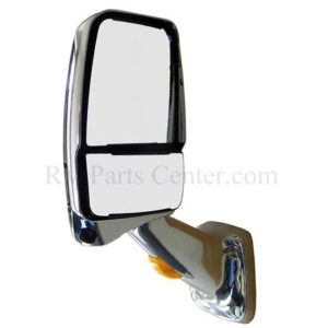 Motorhome Mirror w/ Camera/ Turn Signal, Driver Side, Chrome, Velvac 719169