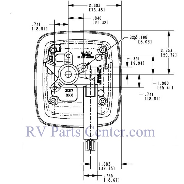 21317-01 TriMark Compartment Door Lock - 3 Pack - Image 4