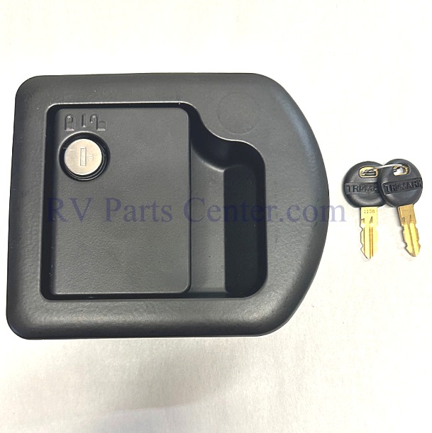 TriMark RV Door Lock Kit w/ NO Dead Bolt 33679-01-K