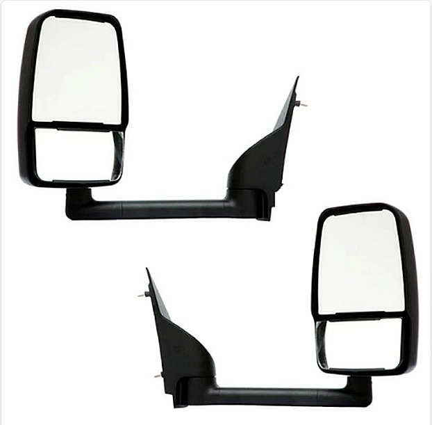 Deluxe Series, Ford E, 102″ Body, Black, Manual, Velvac 714518